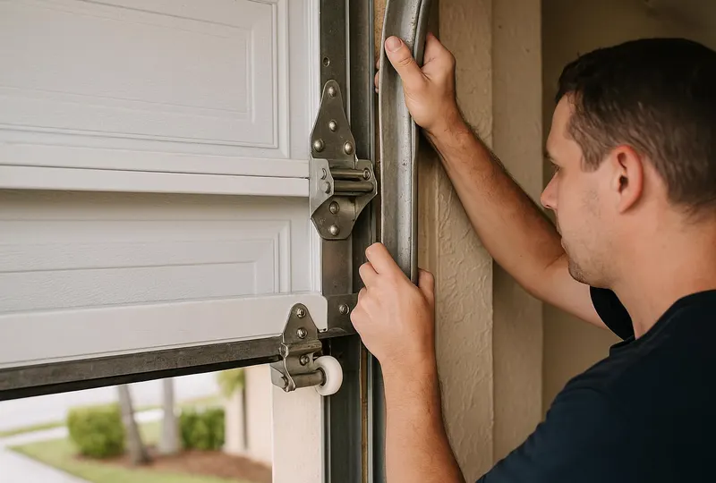 Garage Door Spring Repair in Adelanto